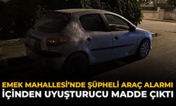 Emek Mahallesi'nde Şüpheli Araç Alarmı: İçinden Uyuşturucu Madde Çıktı