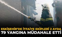 Eskişehir’de İtfaiye Ekipleri 2 Ayda Bin 79 Yangına Müdahale Etti