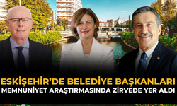 Eskişehir’de Belediye Başkanları Memnuniyet Araştırmasında Zirvede Yer Aldı