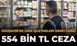 Eskişehir’de Gıda İşletmeleri Denetlendi: 554 Bin TL Ceza