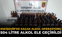 Eskişehir’de Kaçak Alkol Operasyonu: 504 Litre Alkol Ele Geçirildi