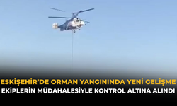 Eskişehir’de Orman Yangınında Yeni Gelişme: Ekiplerin Müdahalesiyle Kontrol Altına Alındı