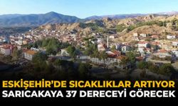Eskişehir’de Sıcaklıklar Artıyor: Sarıcakaya 37 Dereceyi Görecek