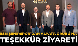 Eskişehirspor’dan Alpata Grubu’na Teşekkür Ziyareti