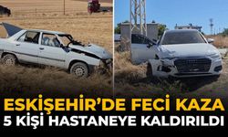 Eskişehir’de Feci Kaza: 5 Kişi Hastaneye Kaldırıldı