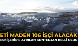 ETİ Maden 106 İşçi Alacak: Eskişehir’e Ayrılan Kontenjan Belli Oldu