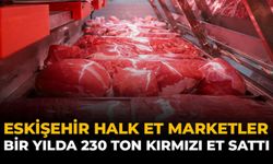 Eskişehir Halk Et Marketler Bir Yılda 230 Ton Kırmızı Et Sattı