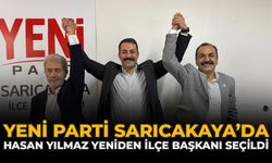 YENİ Parti Sarıcakaya’da Hasan Yılmaz Yeniden İlçe Başkanı Seçildi
