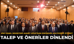 HSK Genel Sekreteri Ahmet Uğuz’dan Eskişehir Adliyesine Ziyaret: Talep ve Öneriler Dinlendi
