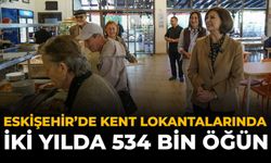 Eskişehir’de Kent Lokantalarında İki Yılda 534 Bin Öğün