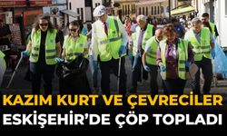 Kazım Kurt Ve Çevreciler Eskişehir'de Çöp Topladı