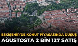 Eskişehir’de Konut Piyasasında Düşüş: Ağustosta 2 Bin 127 Satış