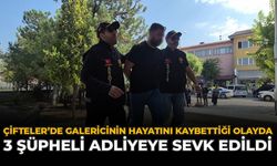 Çifteler’de Galericinin Hayatını Kaybettiği Olayda 3 Şüpheli Adliyeye Sevk Edildi