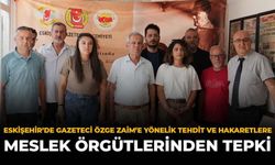 Eskişehir’de Gazeteci Özge Zaim’e Yönelik Tehdit Ve Hakaretlere Meslek Örgütlerinden Tepki