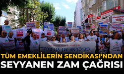 Tüm Emeklilerin Sendikası’ndan Seyyanen Zam Çağrısı