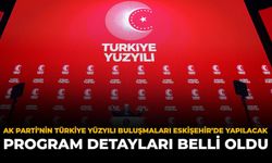 AK Parti’nin Türkiye Yüzyılı Buluşmaları Eskişehir’de Yapılacak: Program Detayları Belli Oldu