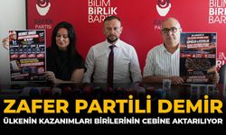 Zafer Partili Demir: “Ülkenin Kazanımları Birilerinin Cebine Aktarılıyor”