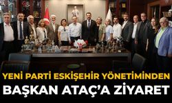 YENİ Parti Eskişehir Yönetiminden Başkan Ataç’a Ziyaret