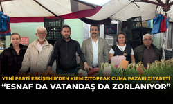 YENİ Parti Eskişehir’den Kırmızıtoprak Cuma Pazarı Ziyareti: “Esnaf Da Vatandaş Da Zorlanıyor”