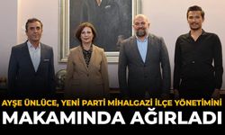 Ayşe Ünlüce, Yeni Parti Mihalgazi İlçe Yönetimini Makamında Ağırladı