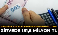 Eskişehir’in 2025 Vergi Rekortmenleri Listesi Belli Oldu: Zirvede 151,5 Milyon TL