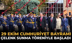 29 Ekim Cumhuriyet Bayramı Çelenk Sunma Töreniyle Başladı