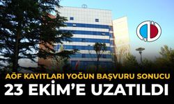 AÖF Kayıtları Yoğun Başvuru Sonucu 23 Ekim'e Uzatıldı
