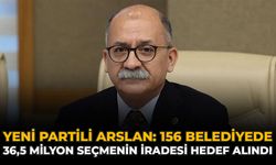 YENİ Partili Arslan: "156 Belediyede 36,5 Milyon Seçmenin İradesi Hedef Alındı"