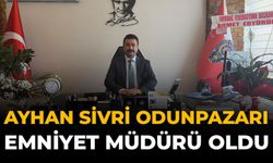 Ayhan Sivri Odunpazarı Emniyet Müdürü Oldu