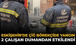 Eskişehir'de Çiğ Börekçide Yangın: 2 Çalışan Dumandan Etkilendi