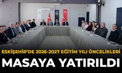 Eskişehir'de 2026-2027 Eğitim Yılı Öncelikleri Masaya Yatırıldı