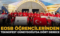 EOSB Öğrencilerinden TEKNOFEST Güneydoğu’da Dört Derece