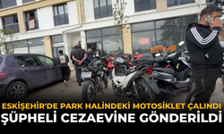 Eskişehir'de Park Halindeki Motosiklet Çalındı: Şüpheli Cezaevine Gönderildi