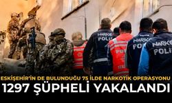 Eskişehir’in de Olduğu 75 İlde Narkotik Operasyonu!