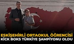 Eskişehirli Ortaokul Öğrencisi Kick Boks Türkiye Şampiyonu Oldu