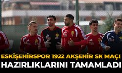 Eskişehirspor 1922 Akşehir SK Maçı Hazırlıklarını Tamamladı