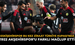 Eskişehirspor Bu Kez Ziraat Türkiye Kupası’nda 1922 Akşehirspor’u Farklı Mağlup Etti