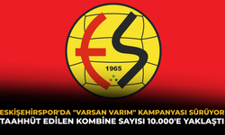 Eskişehirspor'da "Varsan Varım" Kampanyası Sürüyor: Taahhüt Edilen Kombine Sayısı 10.000'e Yaklaştı