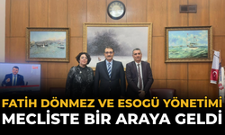 Fatih Dönmez ve ESOGÜ Yönetimi Mecliste Bir Araya Geldi