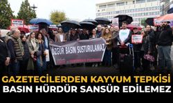 Gazetecilerden Kayyum Tepkisi: Basın Hürdür Sansür Edilemez