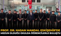 Prof. Dr. Hasan Mandal Eskişehir’de Mezun Olduğu Okulda Öğrencilerle Buluştu