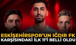 Eskişehirspor’un Iğdır FK karşısındaki ilk 11’i Belli Oldu