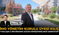 İMO Yönetim Kurulu Üyesi Kılıç: “Yaklaşık 5 Bin Binanın Acilen Dönüştürülmesi Gerekiyor”