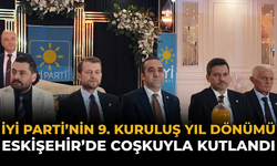 İYİ Parti’nin 9. Kuruluş Yıl Dönümü Eskişehir’de Coşkuyla Kutlandı