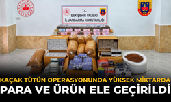 Kaçak Tütün Operasyonunda Yüksek Miktarda Para ve Ürün Ele Geçirildi