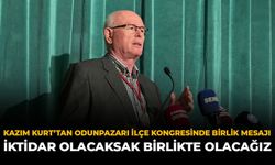 Kazım Kurt'tan Odunpazarı İlçe Kongresinde Birlik Mesajı “İktidar Olacaksak Birlikte Olacağız”