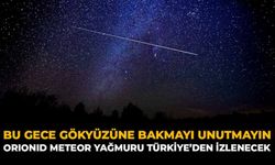 Bu Gece Gökyüzüne Bakmayı Unutmayın: Orionid Meteor Yağmuru Türkiye'den İzlenecek