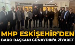 MHP Eskişehir’den Baro Başkanı Günaydın’a Ziyaret