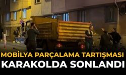 Mobilya Parçalama Tartışması Karakolda Sonlandı