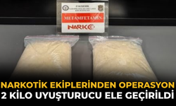 Narkotik Ekiplerinden Operasyon: 2 Kilo Uyuşturucu Ele Geçirildi
